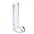 Прозрачный фаллоимитатор 8 Realistic Ribbed Glass Dildo - 20,3 см. Прозрачный фаллоимитатор 8 Realistic Ribbed Glass Dildo - 20,3 см.