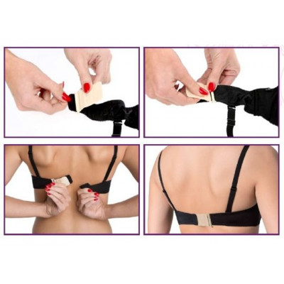 Уменьшитель объёма пояса бюстгальтера на двух крючках Уменьшитель объёма пояса бюстгальтера на двух крючках