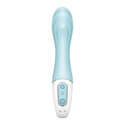 Голубой вибромассажер Air Pump Vibrator 5+ - 21 см. Голубой вибромассажер Air Pump Vibrator 5+ - 21 см.