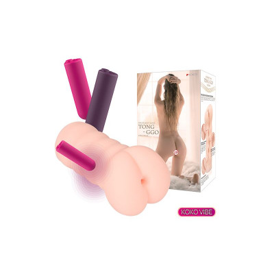 Телесный вибромастурбатор-анус Tong-ggo Auto Телесный вибромастурбатор-анус Tong-ggo Auto