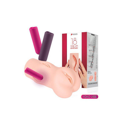 Телесный вибромастурбатор-вагина Dream Auto Телесный вибромастурбатор-вагина Dream Auto