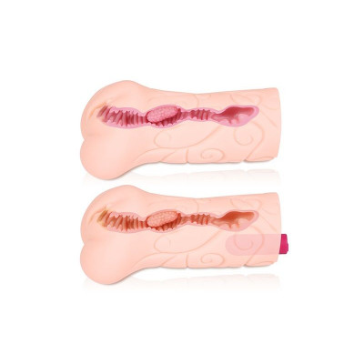 Телесный вибромастурбатор-вагина Tattoo Auto Телесный вибромастурбатор-вагина Tattoo Auto