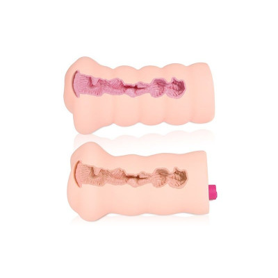 Телесный вибромастурбатор-вагина Gloria Auto Телесный вибромастурбатор-вагина Gloria Auto