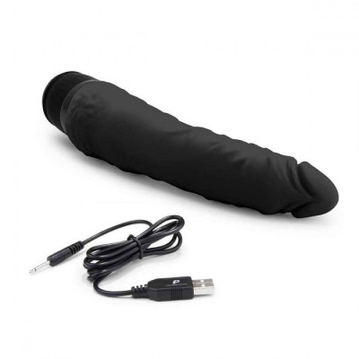 Черный вибратор-реалистик 7 Realistic Vibrator - 20 см. Черный вибратор-реалистик 7 Realistic Vibrator - 20 см.