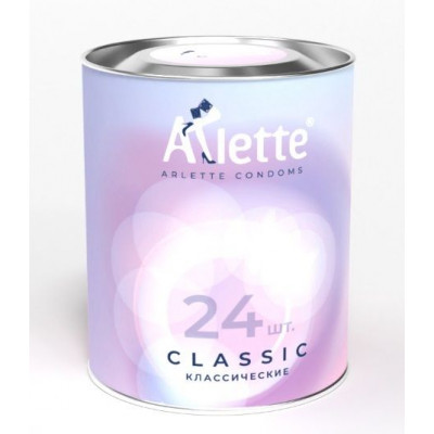 Классические презервативы Arlette Classic - 24 шт. Классические презервативы Arlette Classic - 24 шт.