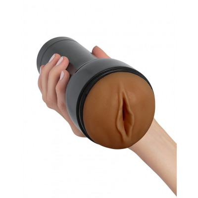 Коричневый мастурбатор-вагина Feel Stroker Коричневый мастурбатор-вагина Feel Stroker