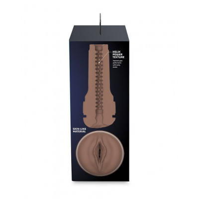 Коричневый мастурбатор-вагина Feel Stroker Коричневый мастурбатор-вагина Feel Stroker