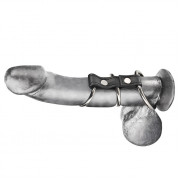 Хомут на пенис из трех металлических колец 3 RING GATES OF HELL