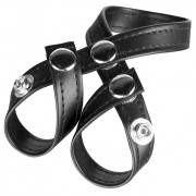 Разделитель мошонки из искусственной кожи на клепках 8 STYLE BALL DIVIDER