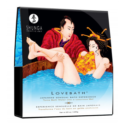 Соль для ванны Lovebath Ocean temptation, превращающая воду в гель - 650 гр. Соль для ванны Lovebath Ocean temptation, превращающая воду в гель - 650 гр.