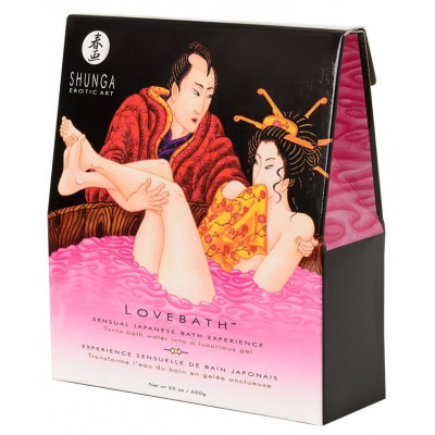 Соль для ванны Lovebath Dragon Fruit, превращающая воду в гель - 650 гр. Соль для ванны Lovebath Dragon Fruit, превращающая воду в гель - 650 гр.
