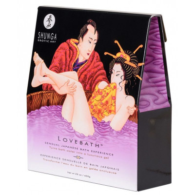 Соль для ванны Lovebath Sensual lotus, превращающая воду в гель - 650 гр. Соль для ванны Lovebath Sensual lotus, превращающая воду в гель - 650 гр.