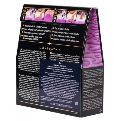 Соль для ванны Lovebath Sensual lotus, превращающая воду в гель - 650 гр. Соль для ванны Lovebath Sensual lotus, превращающая воду в гель - 650 гр.