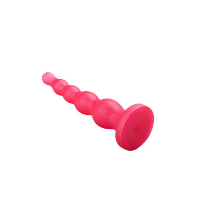 Розовая анальная ёлочка - 17,5 см. Розовая анальная ёлочка - 17,5 см.