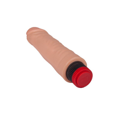 Гелевый вибратор с крупной головкой - 17,5 см. Гелевый вибратор с крупной головкой - 17,5 см.