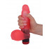 Розовый вибромассажёр в форме фаллоса - 16 см. Розовый вибромассажёр в форме фаллоса - 16 см.