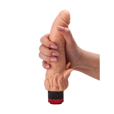 Гелевый вибратор с клиторальными лепестками - 18,5 см. Гелевый вибратор с клиторальными лепестками - 18,5 см.