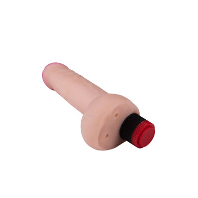 Реалистичный вибратор из материала неоскин - 22,7 см. Реалистичный вибратор из материала неоскин - 22,7 см.