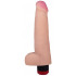 Большой реалистичный виброфаллос с мошонкой - 23 см. Большой реалистичный виброфаллос с мошонкой - 23 см.