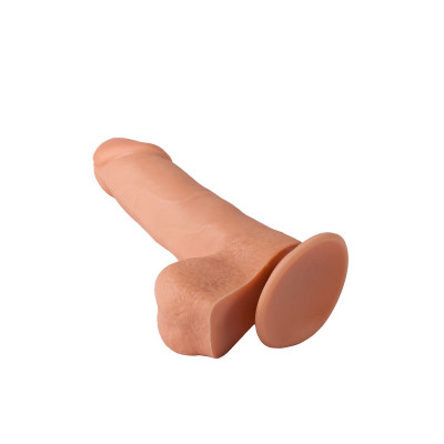 Гелевый фаллоимитатор-реалистик на присоске - 15,5 см. Гелевый фаллоимитатор-реалистик на присоске - 15,5 см.