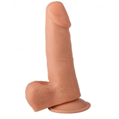 Гелевый фаллоимитатор-реалистик на присоске - 15,5 см. Гелевый фаллоимитатор-реалистик на присоске - 15,5 см.