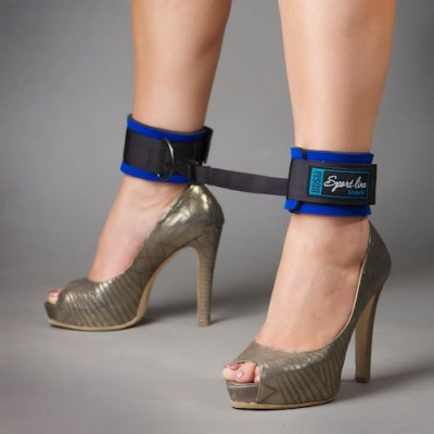 Чёрно-синие оковы на липучках Чёрно-синие оковы на липучках