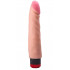 Реалистик-вибромассажер телесного цвета - 22,7 см. Реалистик-вибромассажер телесного цвета - 22,7 см.