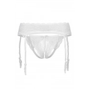 Кружевной пояс с пажами для чулок и трусики Deborah