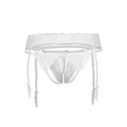 Кружевной пояс с пажами для чулок и трусики Deborah