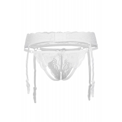 Кружевной пояс с пажами для чулок и трусики Deborah Кружевной пояс с пажами для чулок и трусики Deborah