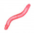 Розовый двусторонний гнущийся фаллоимитатор - 36 см. Розовый двусторонний гнущийся фаллоимитатор - 36 см.