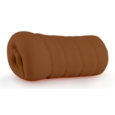 Коричневый мастурбатор-вагина BRIANNA Коричневый мастурбатор-вагина BRIANNA