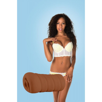 Коричневый мастурбатор-вагина BRIANNA Коричневый мастурбатор-вагина BRIANNA