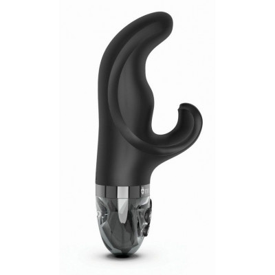 Черный вибратор-кролик с электростимуляцией Hop Hop Bob - 16 см. Черный вибратор-кролик с электростимуляцией Hop Hop Bob - 16 см.