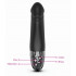 Черный вибратор с электростимуляцией Real Deal Neal - 16,5 см. Черный вибратор с электростимуляцией Real Deal Neal - 16,5 см.