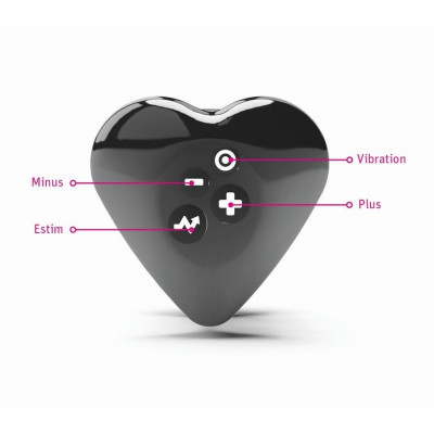Вибромассажёр с электростимуляцией Hearts Desire Вибромассажёр с электростимуляцией Hearts Desire