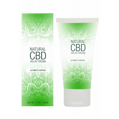 Крем-пролонгатор Natural CBD Delay Cream - 50 мл. Крем-пролонгатор Natural CBD Delay Cream - 50 мл.