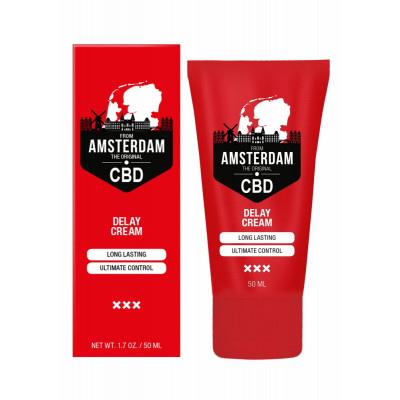 Крем-пролонгатор CBD from Amsterdam Delay Cream - 50 мл. Крем-пролонгатор CBD from Amsterdam Delay Cream - 50 мл.