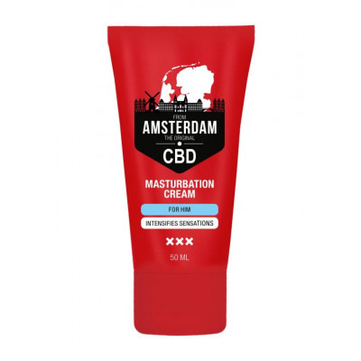 Крем для мастурбации для мужчин CBD from Amsterdam Masturbation Cream For Him - 50 мл. Крем для мастурбации для мужчин CBD from Amsterdam Masturbation Cream For Him - 50 мл.
