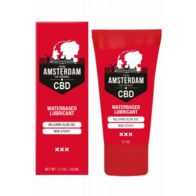 Лубрикант на водной основе CBD from Amsterdam Waterbased Lubricant - 50 мл. Лубрикант на водной основе CBD from Amsterdam Waterbased Lubricant - 50 мл.