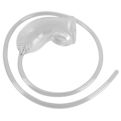 Прозрачная насадка на пенис Piss Play Sleeve для игр с мочеиспусканием Прозрачная насадка на пенис Piss Play Sleeve для игр с мочеиспусканием