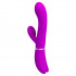 Лиловый вибратор-кролик с подвижной клиторальной щеточкой Clitoris Vibrator - 20,8 см. Лиловый вибратор-кролик с подвижной клиторальной щеточкой Clitoris Vibrator - 20,8 см.