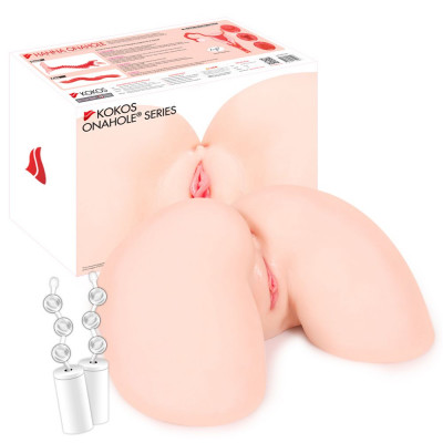 Телесный вибромастурбатор-полуторс Hanna Onahole 002 Real Hips Телесный вибромастурбатор-полуторс Hanna Onahole 002 Real Hips