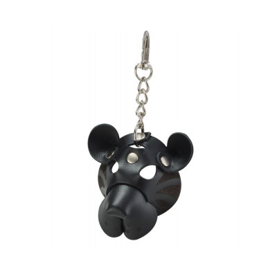 Черный брелок-маска Ночной тигр Черный брелок-маска Ночной тигр