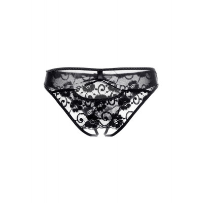 Эротические трусики со вставкой стрейч-сетки на поясе Dora Эротические трусики со вставкой стрейч-сетки на поясе Dora