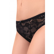 Эротические трусики со вставкой стрейч-сетки на поясе Dora