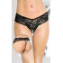 Ажурные трусики-стринг с широким пояском и доступом Ажурные трусики-стринг с широким пояском и доступом