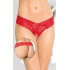 Ажурные трусики-стринг с широким пояском и доступом Ажурные трусики-стринг с широким пояском и доступом