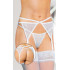 Пояс для чулок из ажурных треугольников в комплекте с трусиками-стринг Пояс для чулок из ажурных треугольников в комплекте с трусиками-стринг