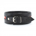 Черно-красный ошейник на пряжке Черно-красный ошейник на пряжке